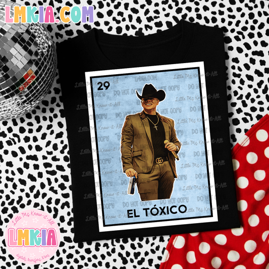 Loteria El Toxico Mexican T-Shirt