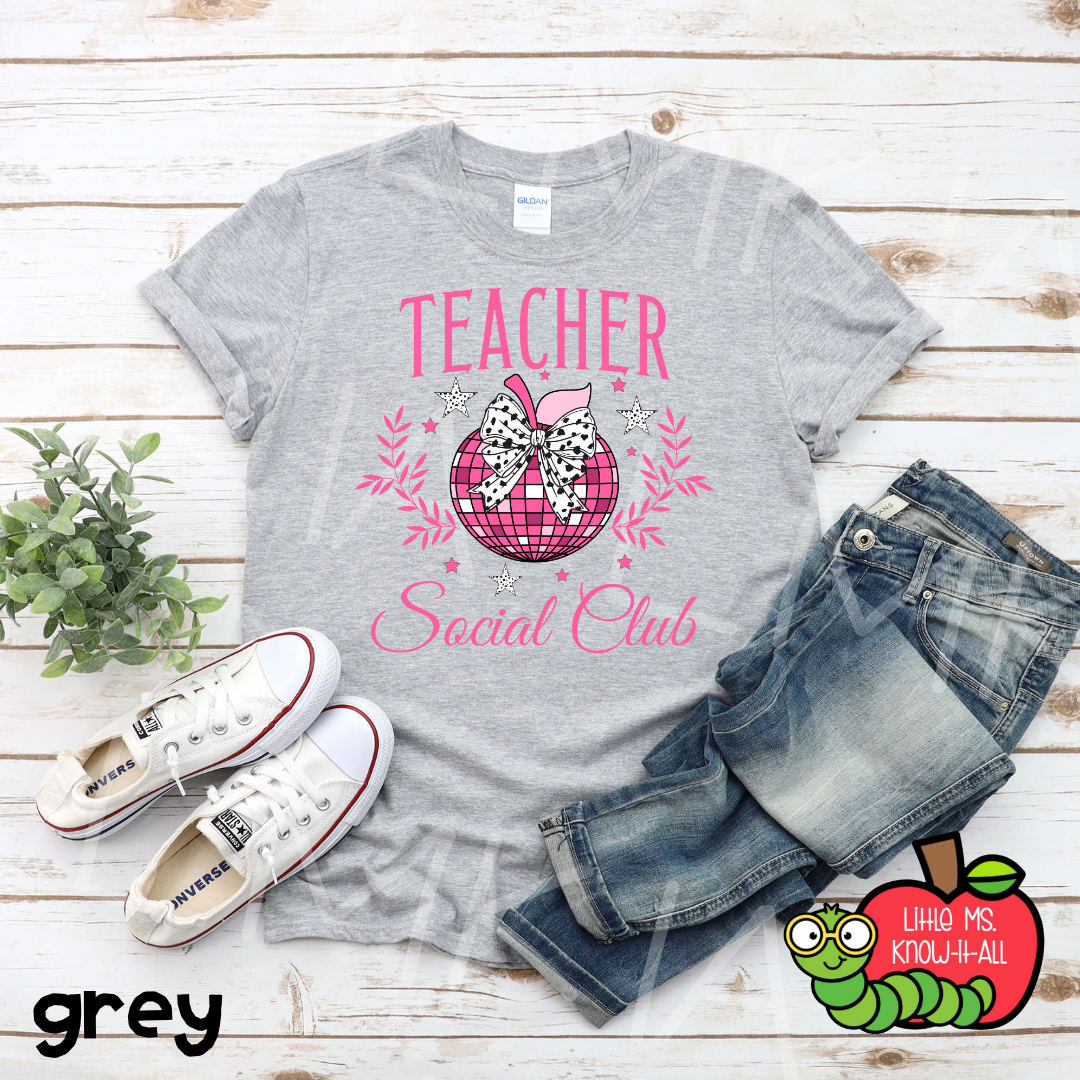 Teacher Social Club T-Shirt