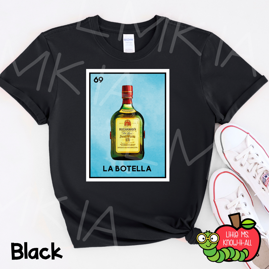 Loteria La Botella Mexican T-Shirt