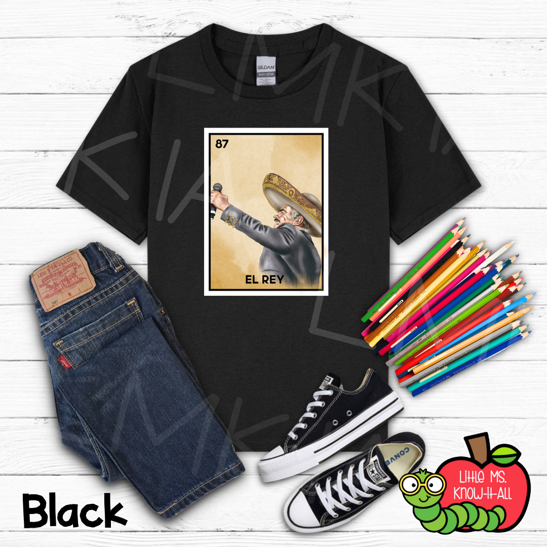 Loteria El Rey Mexican Youth T-Shirt