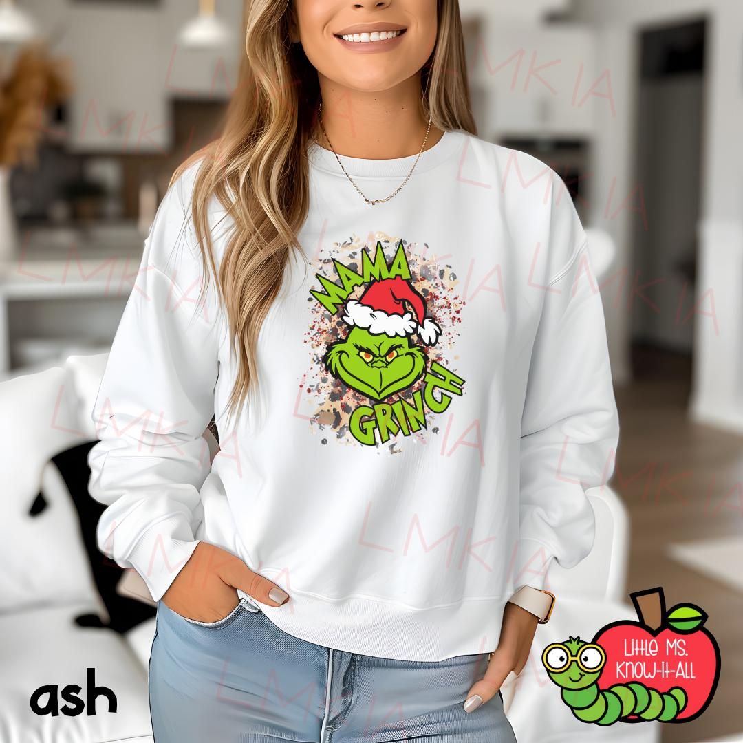 Personalized Christmas Movie Crewneck Sweatshirt