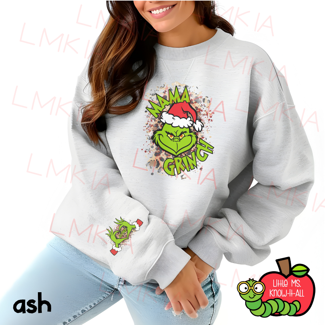 Personalized Christmas Movie Crewneck Sweatshirt