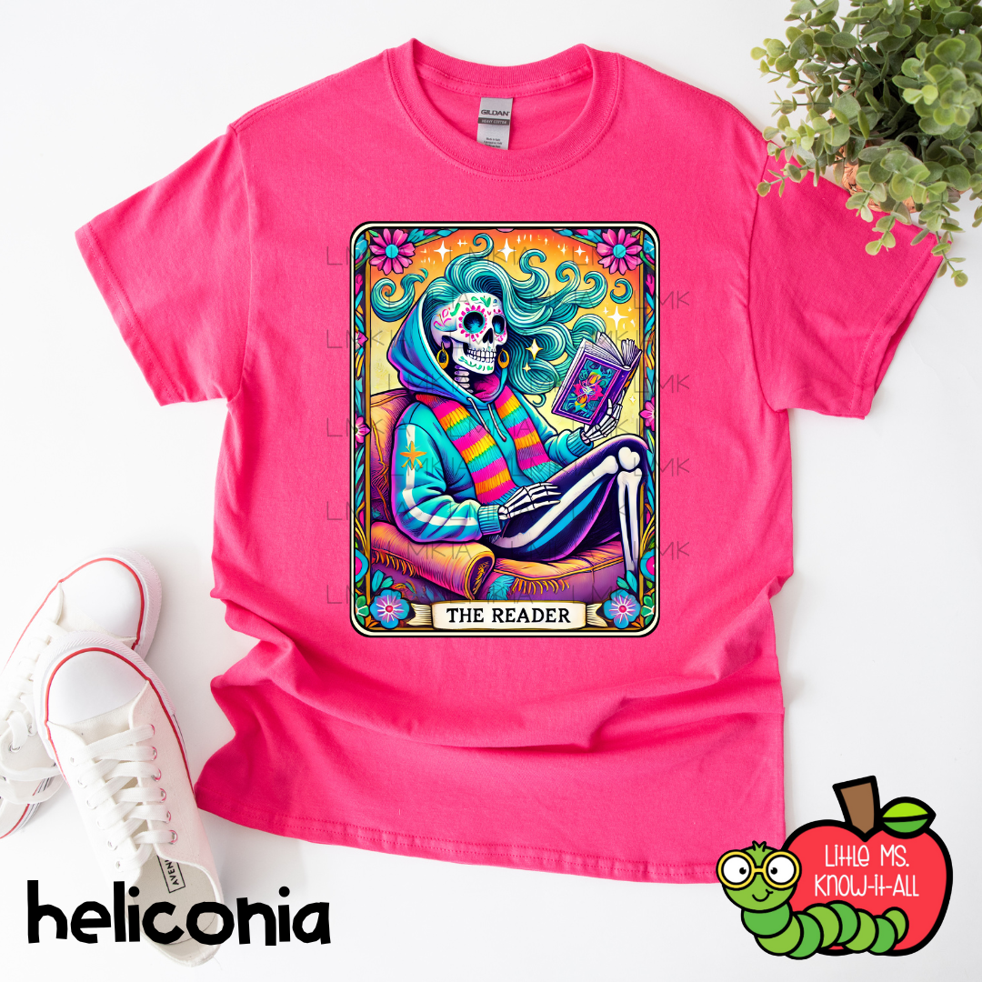 The Reader Tarot Card T-Shirt