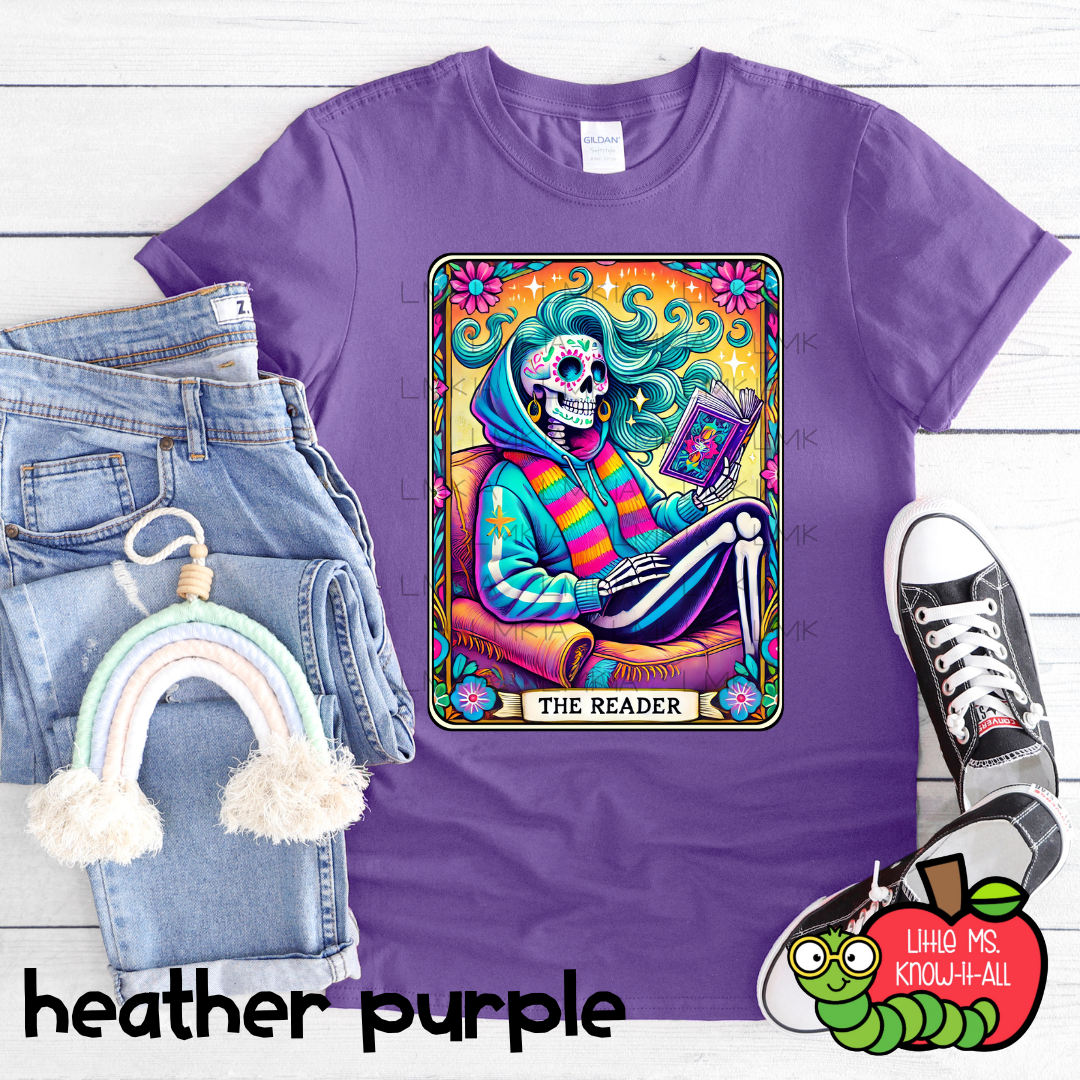The Reader Tarot Card T-Shirt