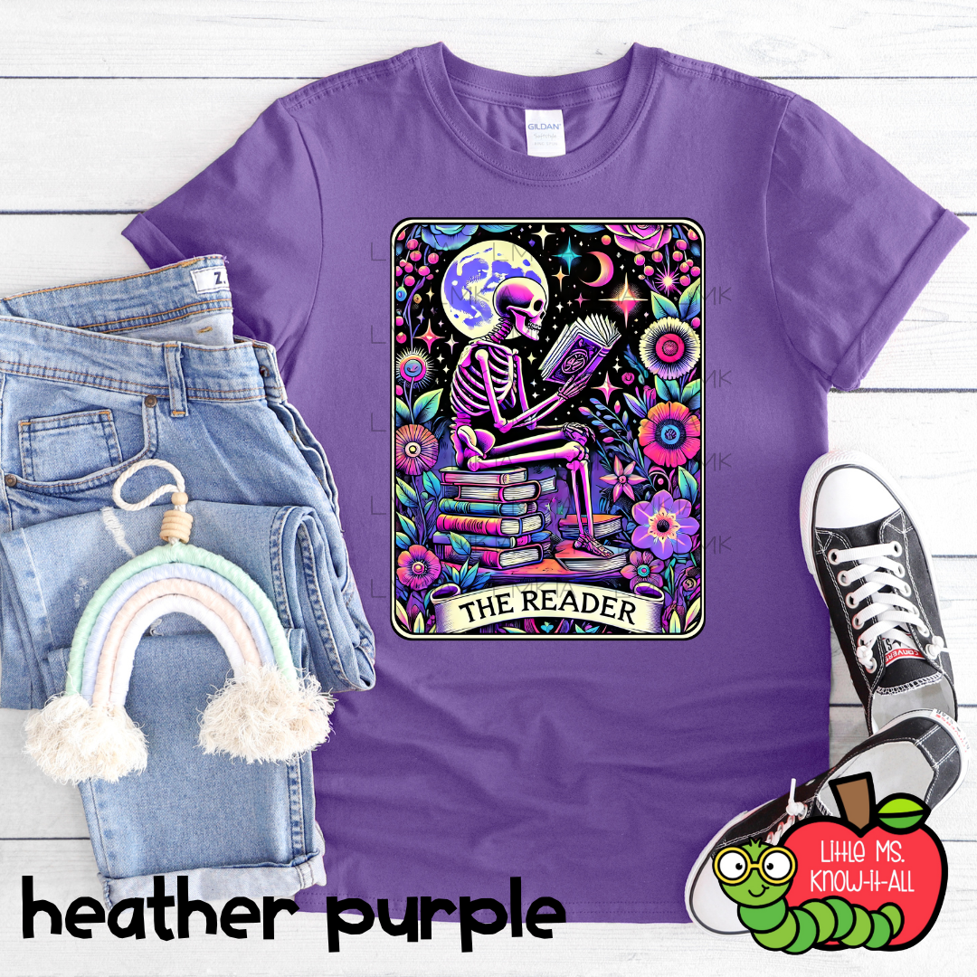 The Reader Tarot Card T-Shirt