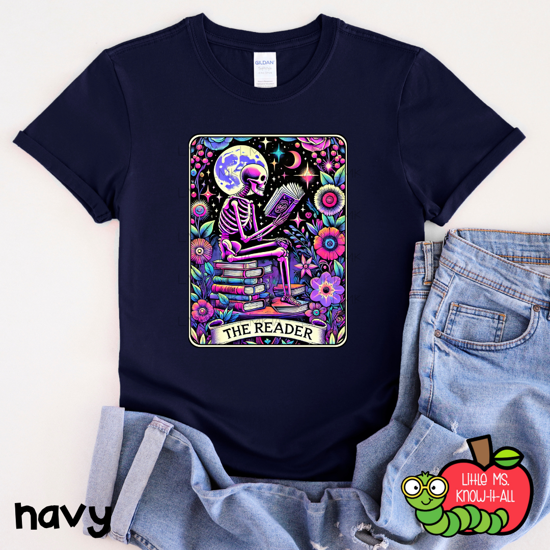 The Reader Tarot Card T-Shirt