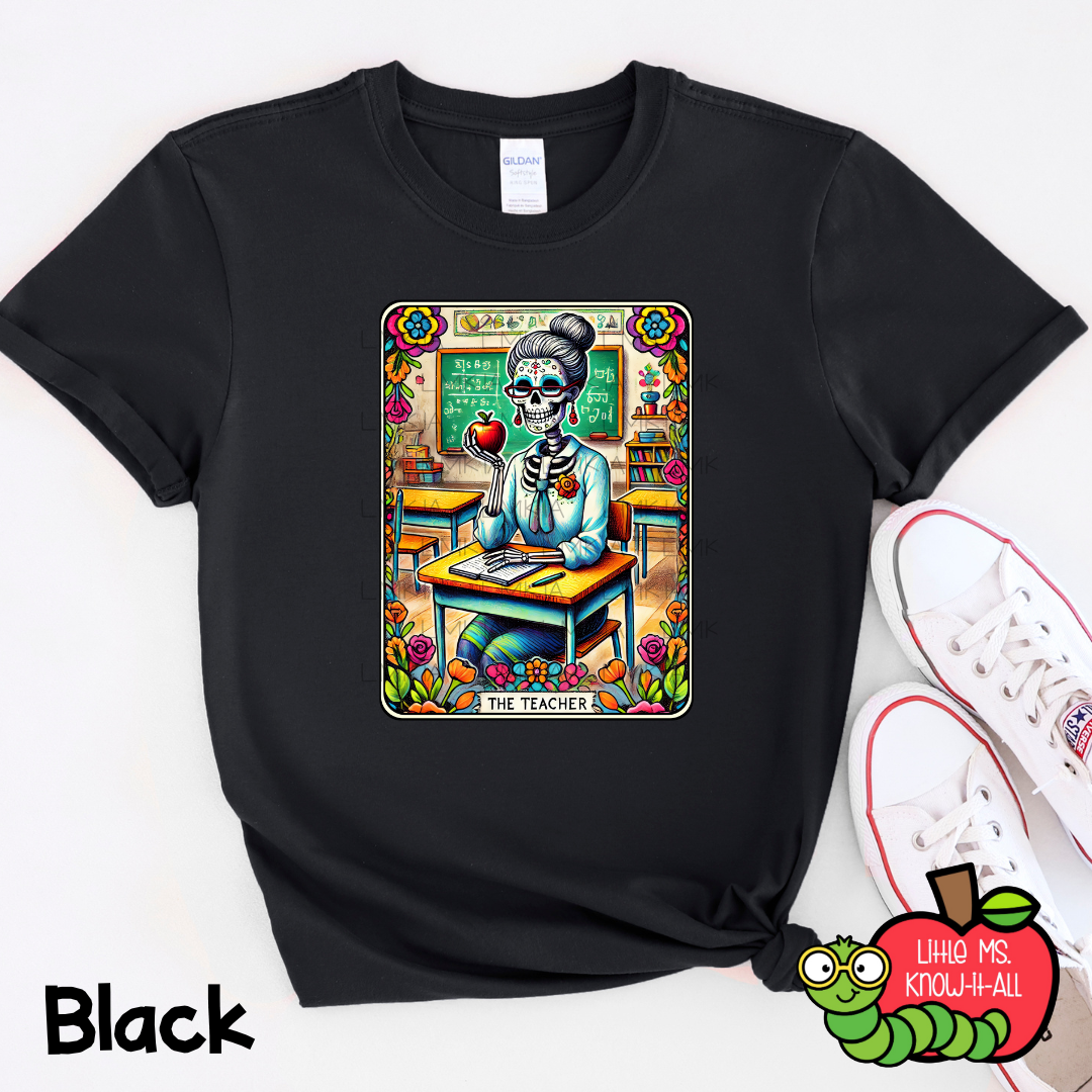 The Teacher Tarot Card T-Shirt