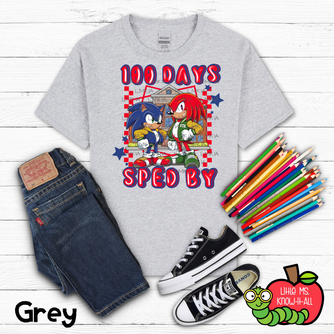 100 Days Sped By Kids T-Shirt