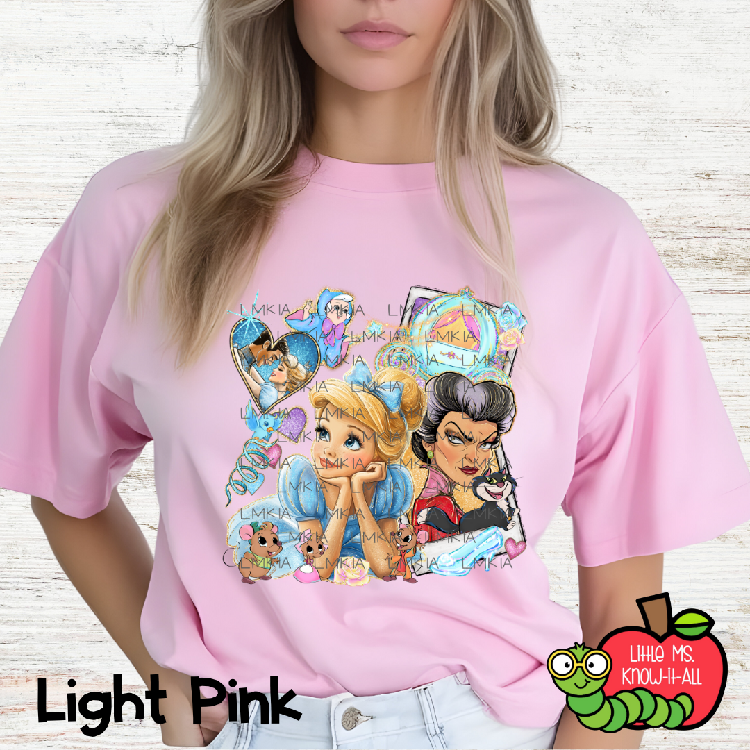 Cleaning Princess Polaroid T-Shirt