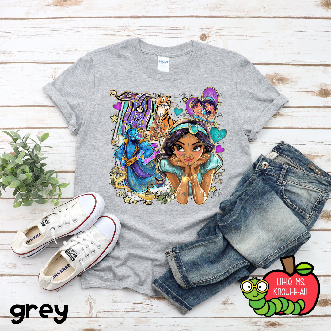 Genie Princess Polaroid T-Shirt