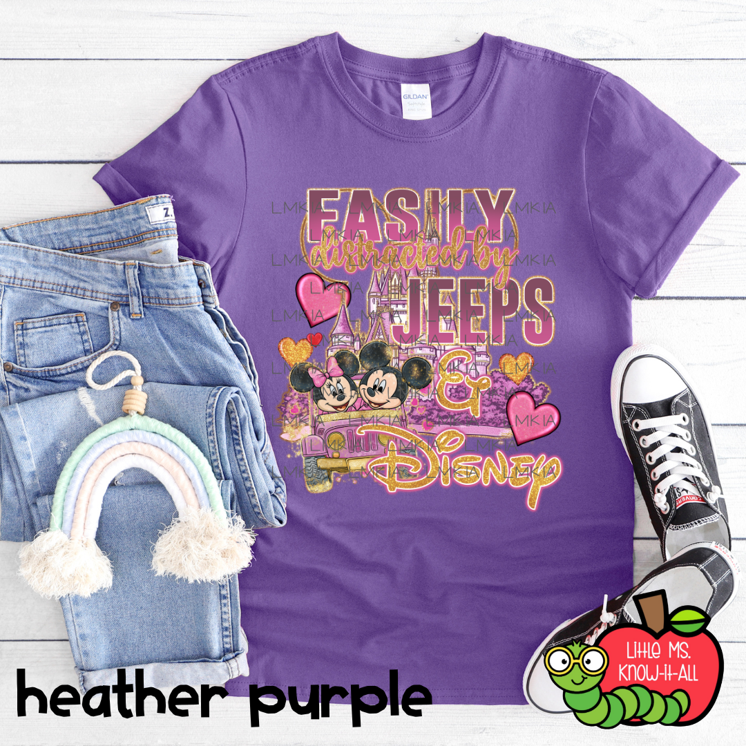 Easily Distracted Polaroid T-Shirt