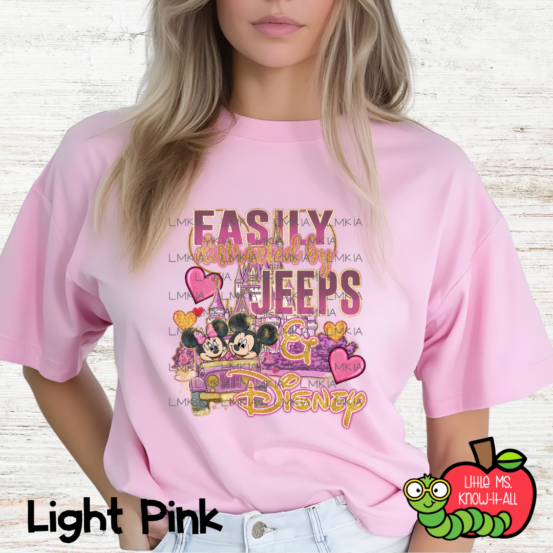 Easily Distracted Polaroid T-Shirt