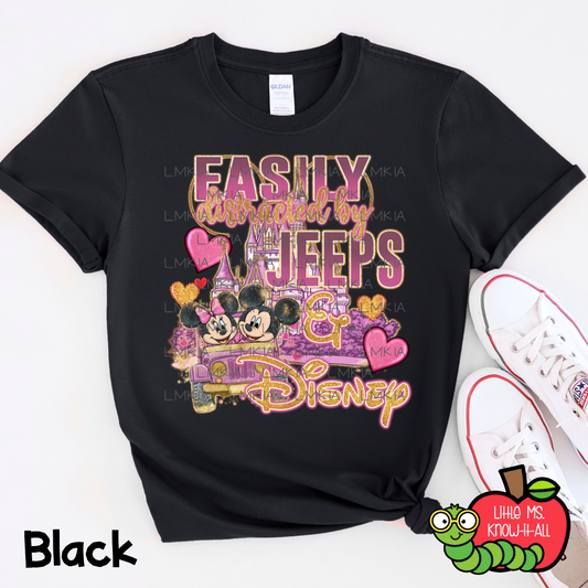 Easily Distracted Polaroid T-Shirt