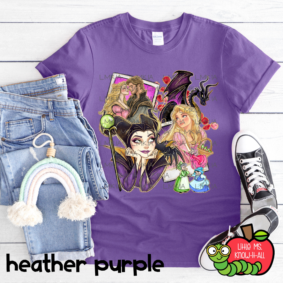 Sleeping Princess Polaroid T-Shirt