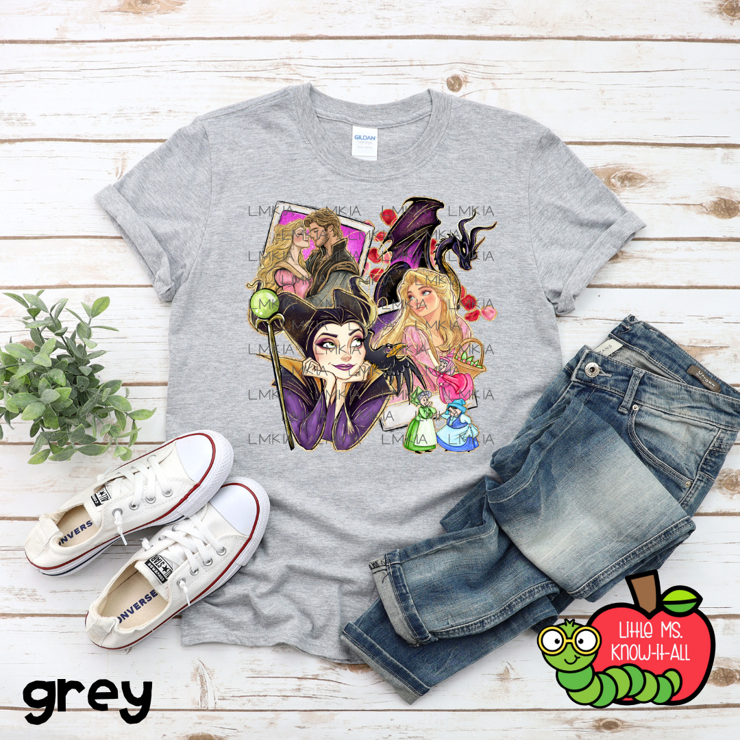 Sleeping Princess Polaroid T-Shirt