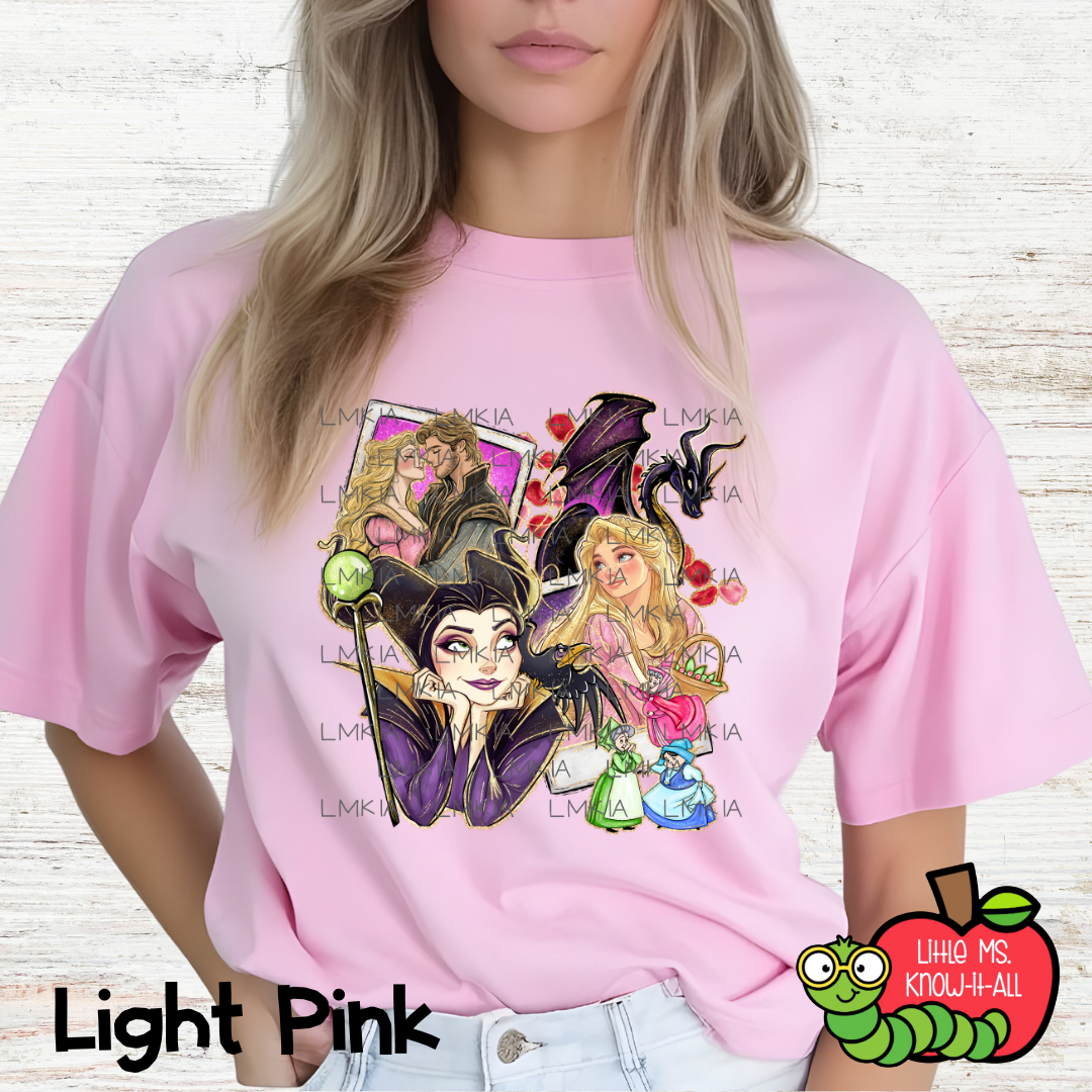 Sleeping Princess Polaroid T-Shirt