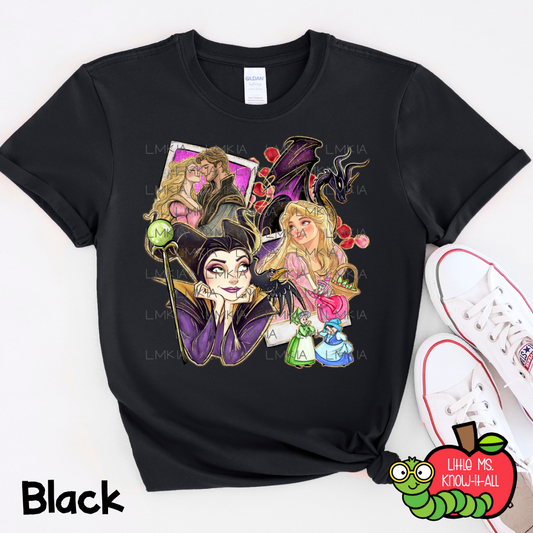 Sleeping Princess Polaroid T-Shirt