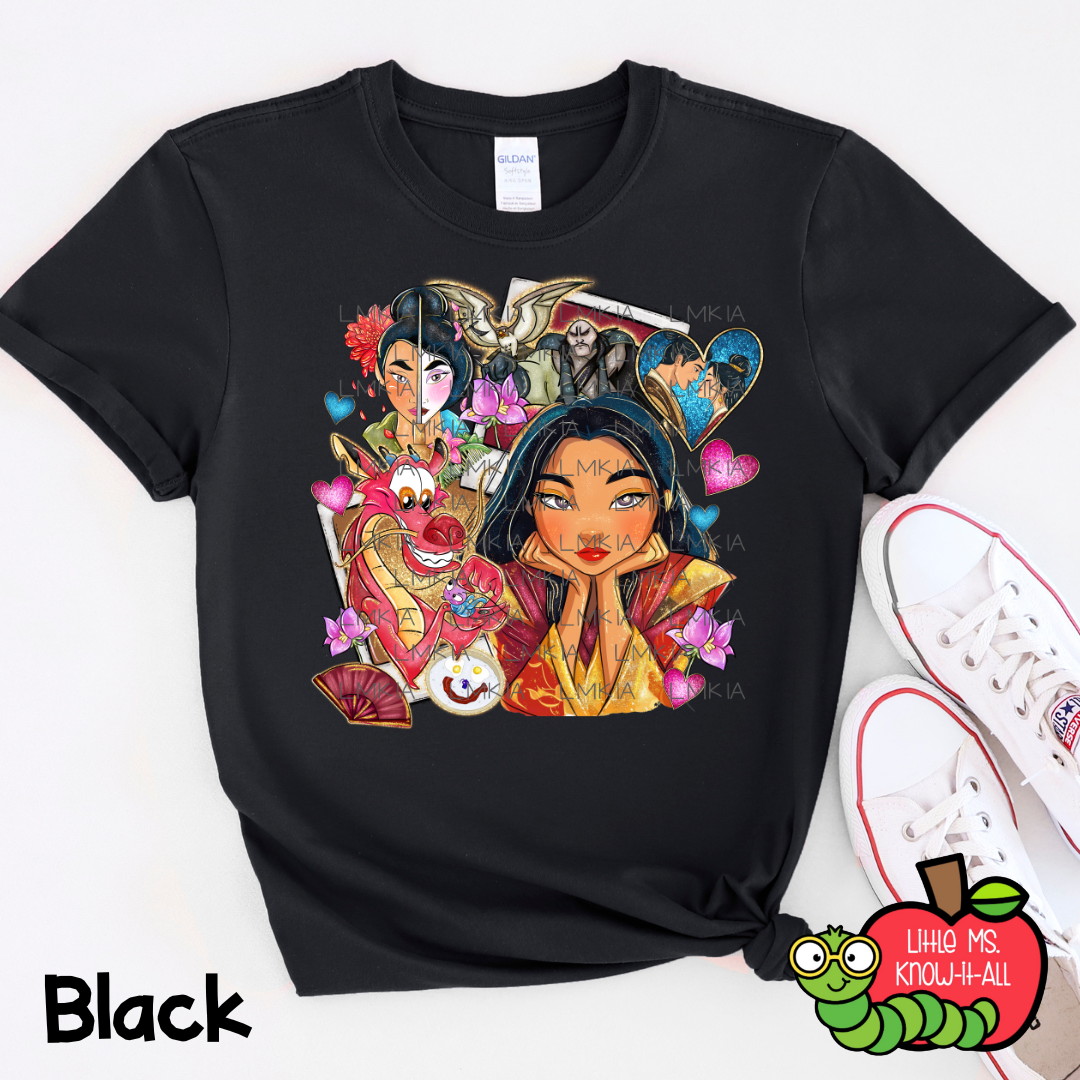 Chinese Princess Polaroid T-Shirt