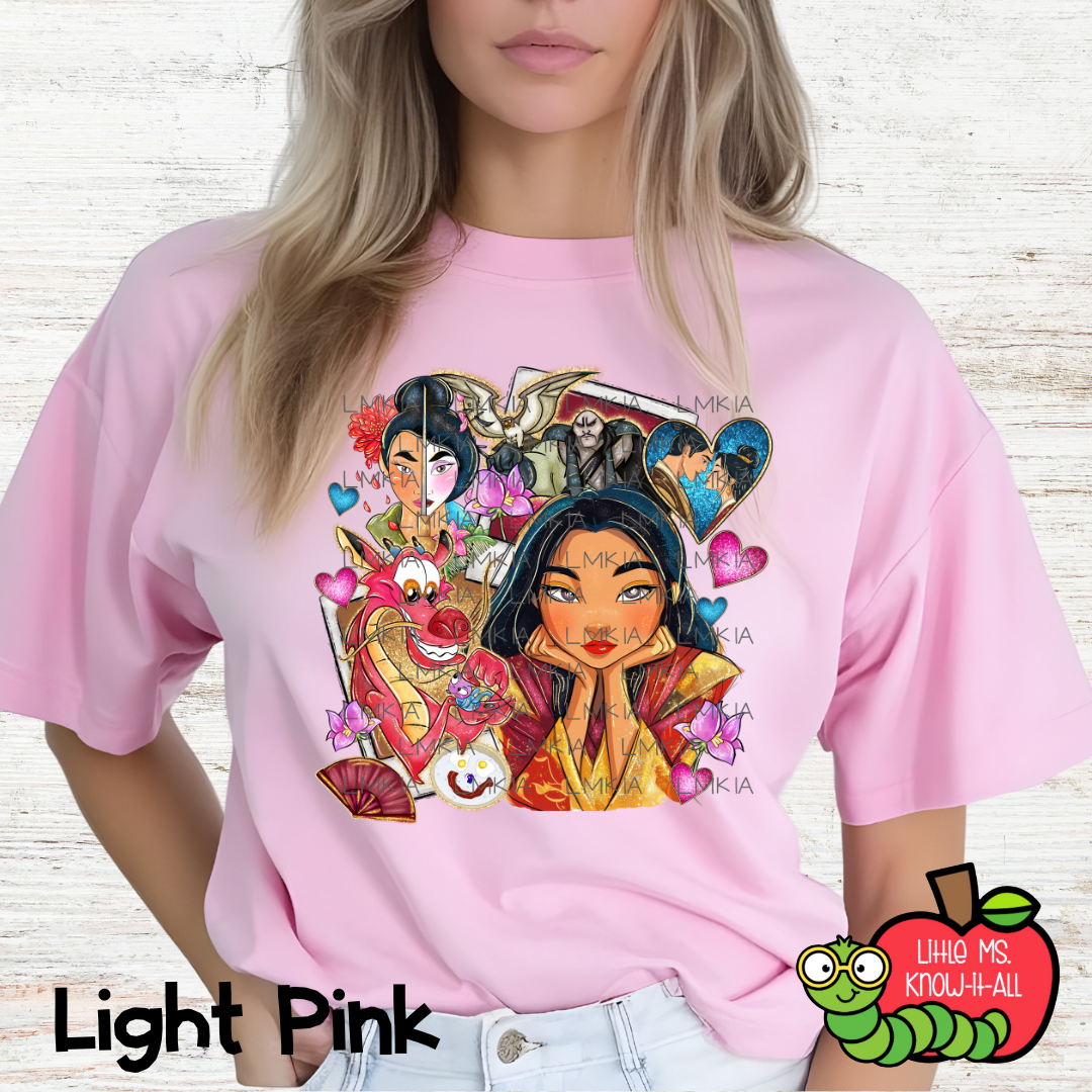 Chinese Princess Polaroid T-Shirt
