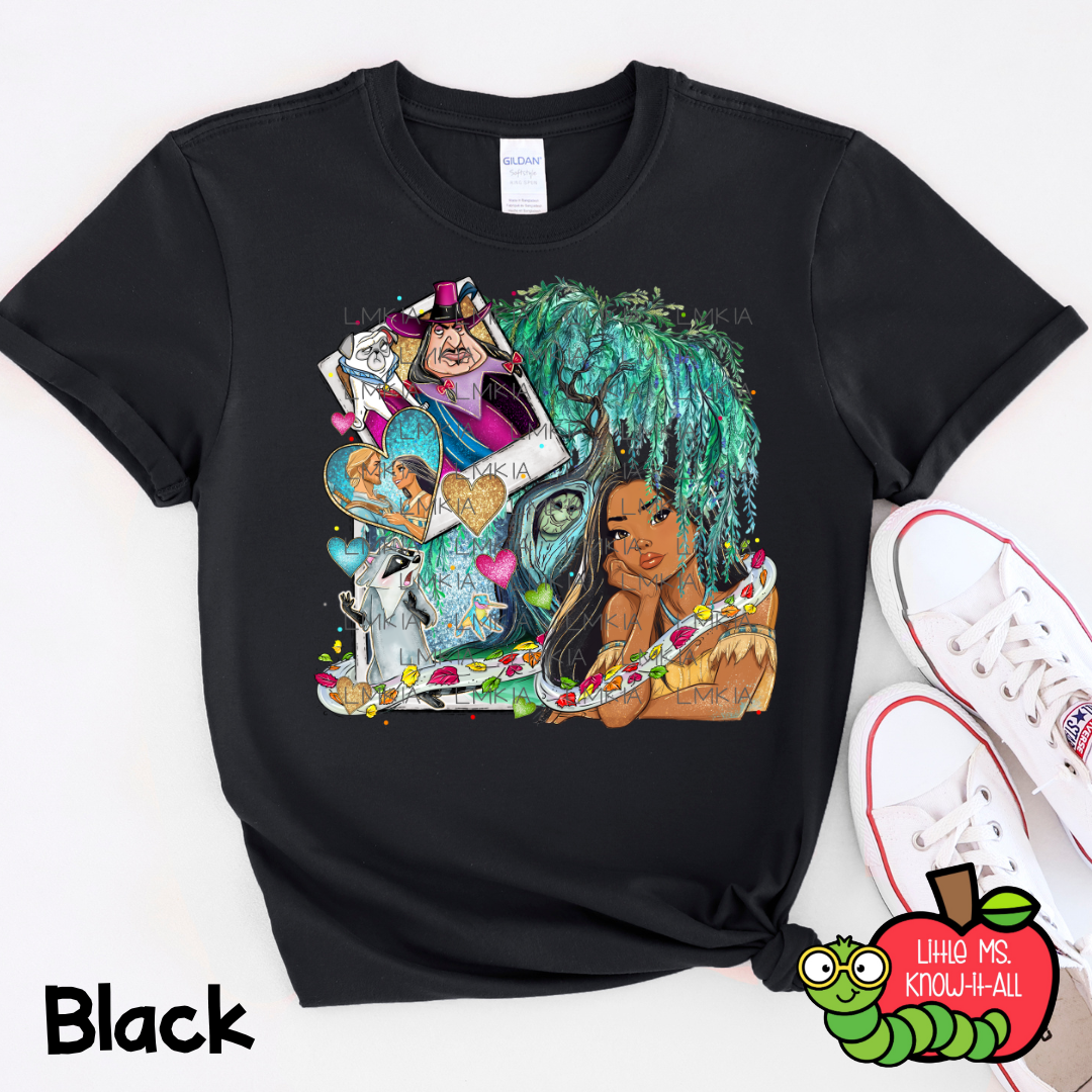 Forest Princess Polaroid T-Shirt