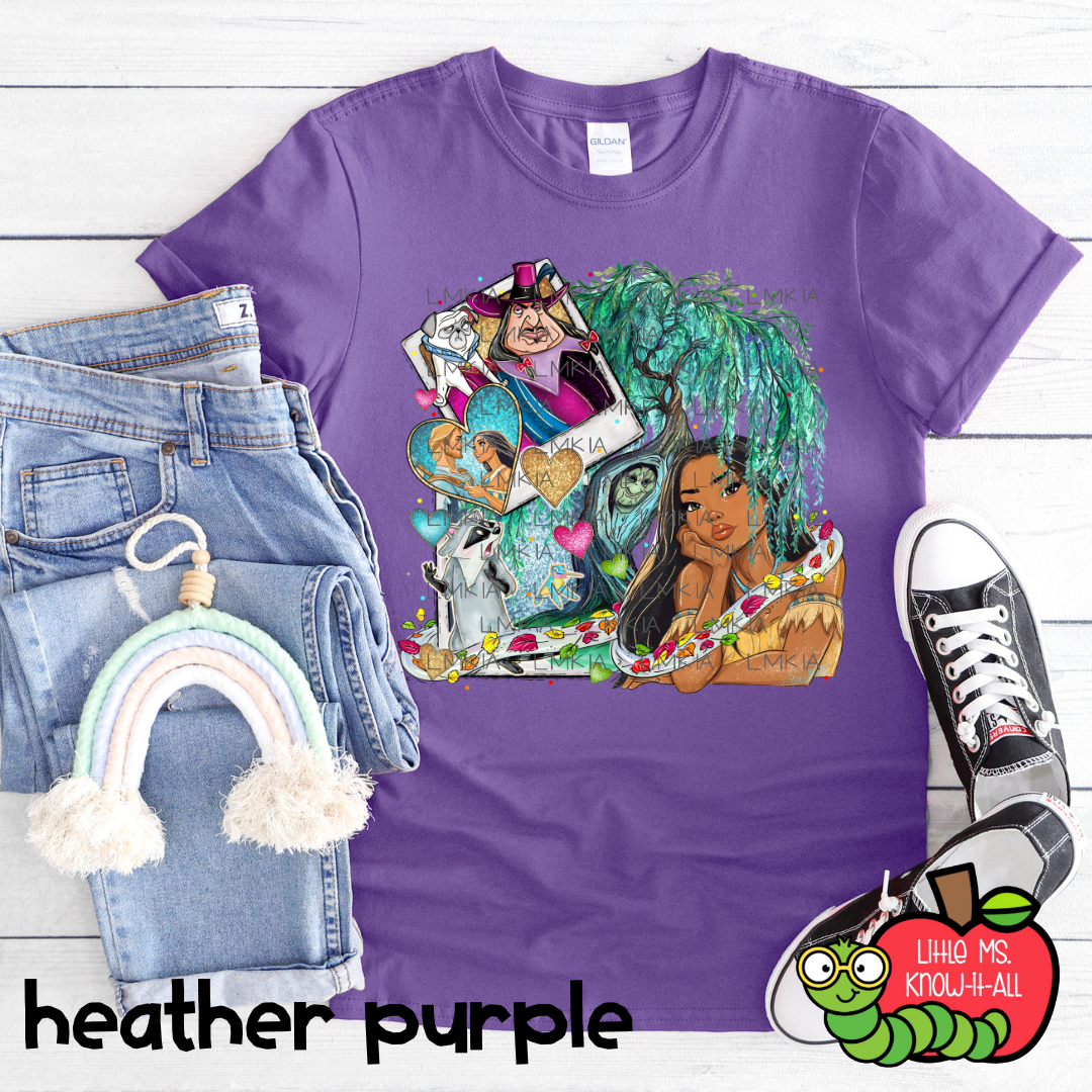 Forest Princess Polaroid T-Shirt