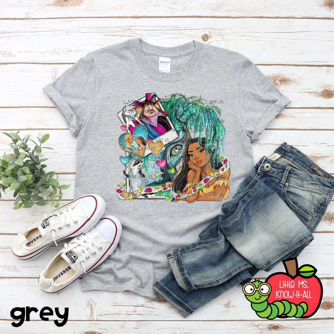 Forest Princess Polaroid T-Shirt