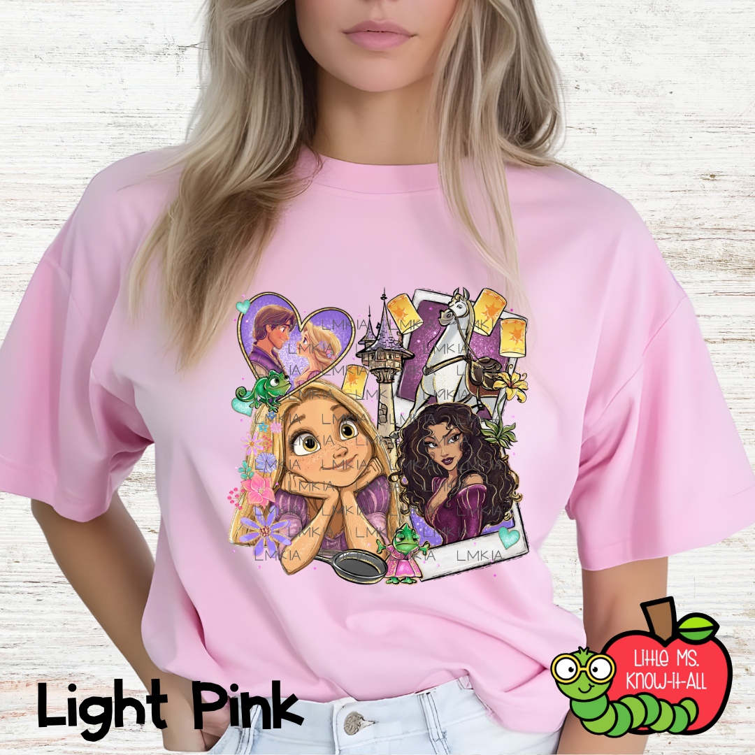 Hair Princess Polaroid T-Shirt