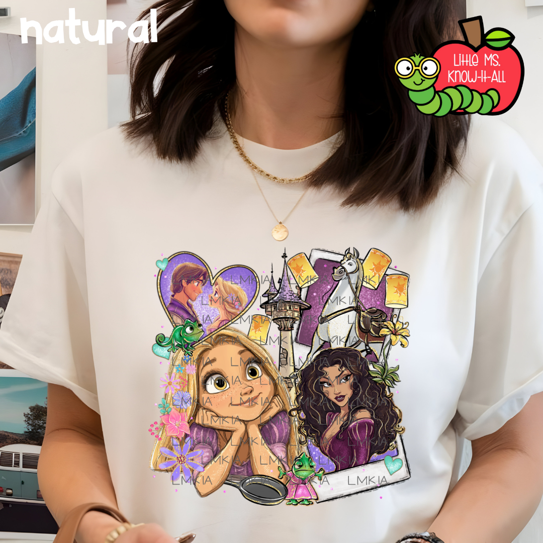 Hair Princess Polaroid T-Shirt