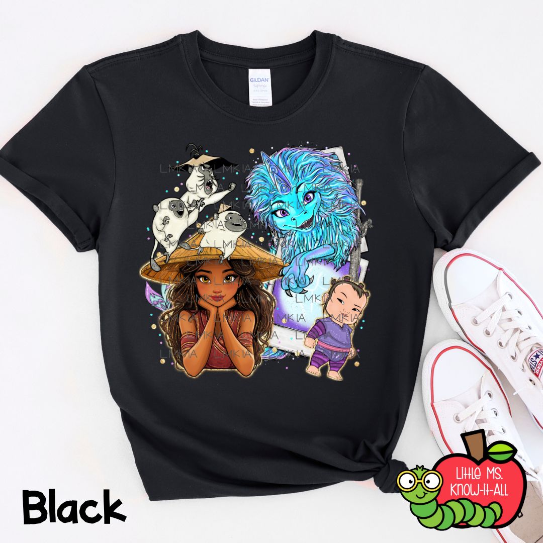 Dragon Princess Polaroid T-Shirt