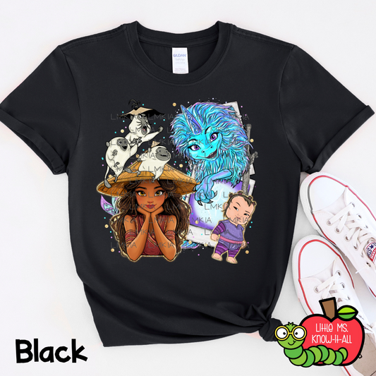 Dragon Princess Polaroid T-Shirt