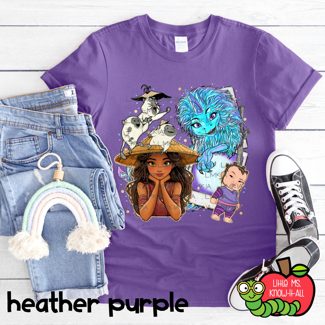 Dragon Princess Polaroid T-Shirt