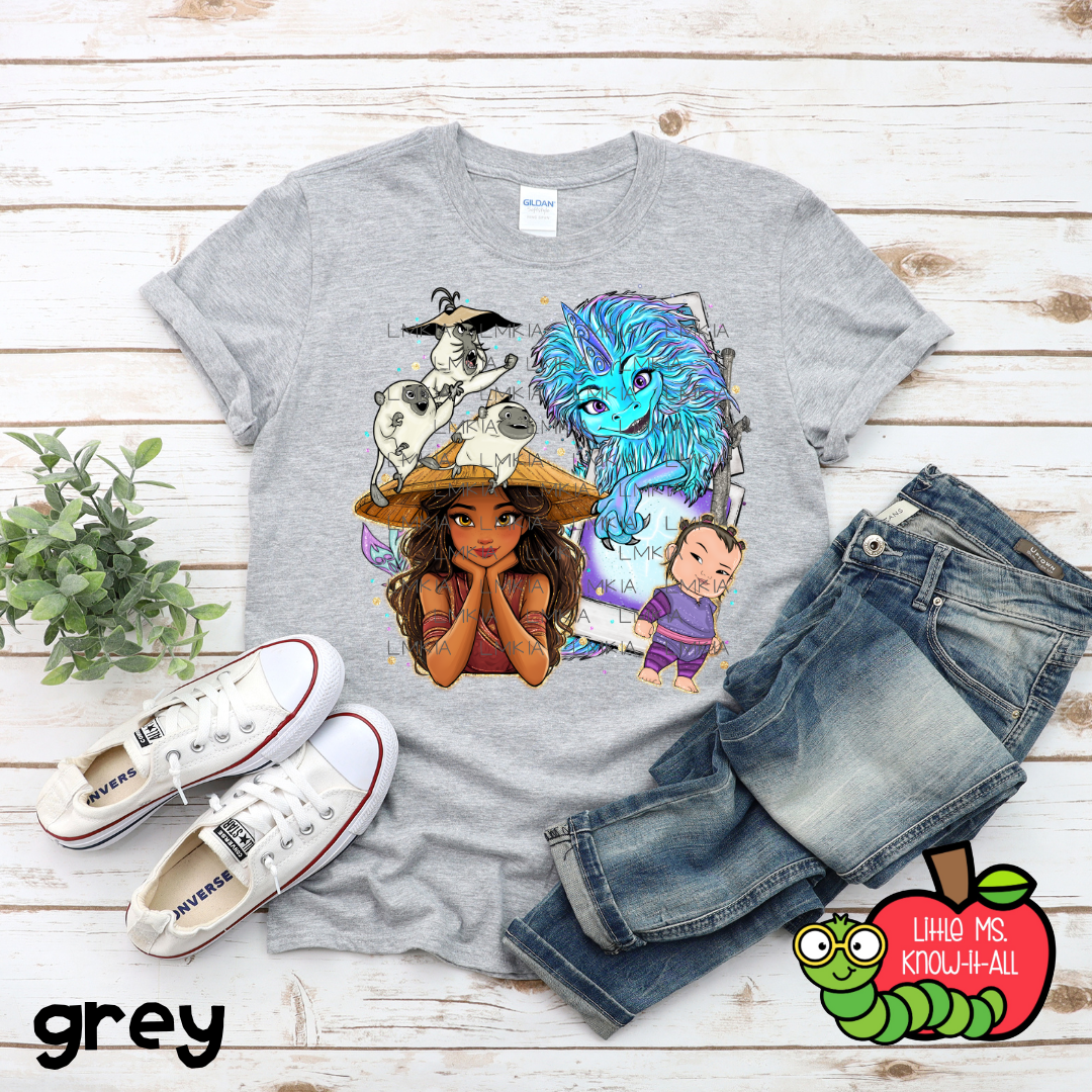 Dragon Princess Polaroid T-Shirt