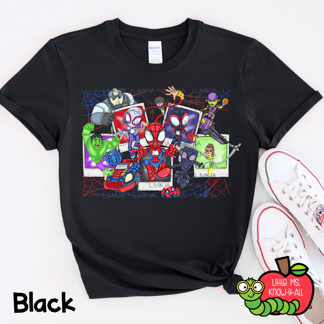 Superhero Polaroid T-Shirt