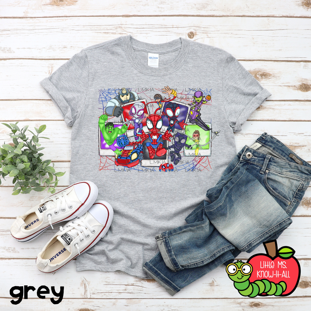 Superhero Polaroid T-Shirt