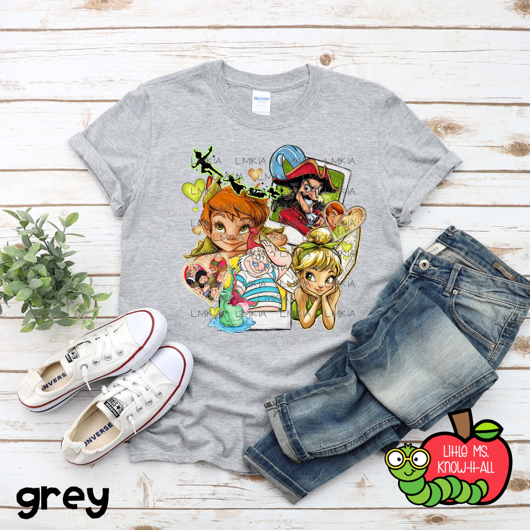 Lost Boy and Fairy Polaroid T-Shirt