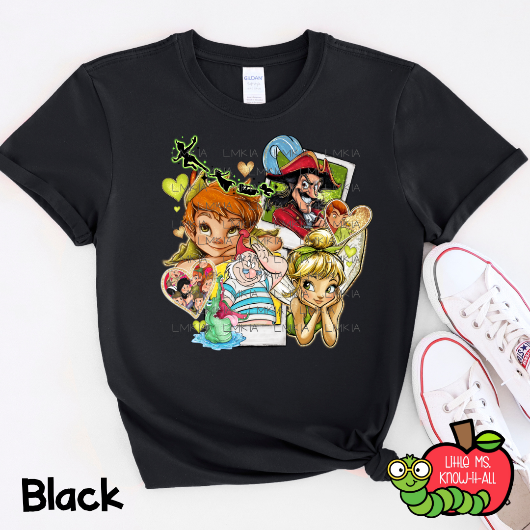 Lost Boy and Fairy Polaroid T-Shirt