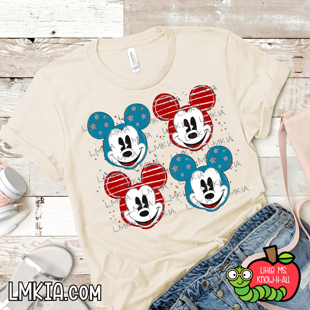 Patriotic Mouse T-Shirt