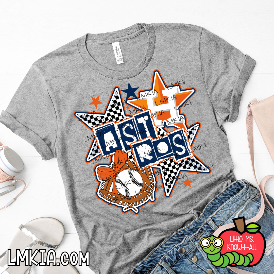 Baseball Team Star T-Shirt