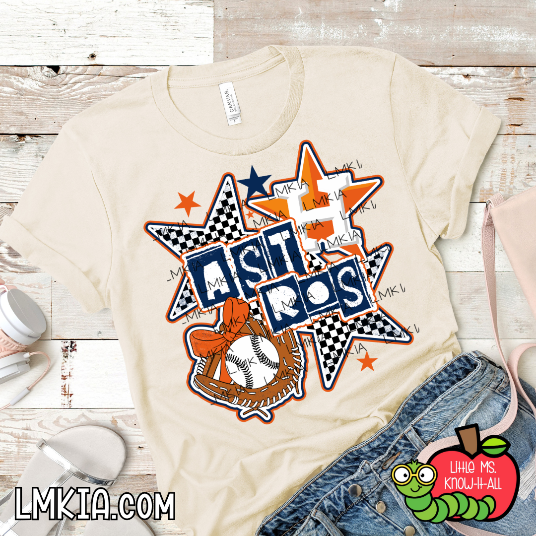 Baseball Team Star T-Shirt