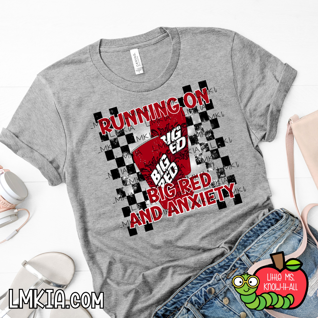 Running On BR & Anxiety T-Shirt