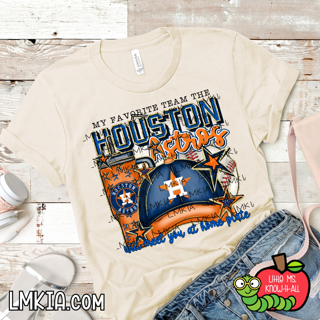 My Favorite Team Baseball T-Shirt