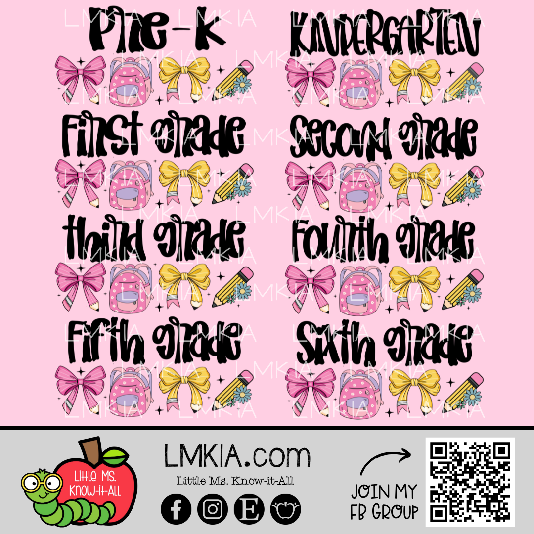 Coquette Supplies Grade Level T-Shirt