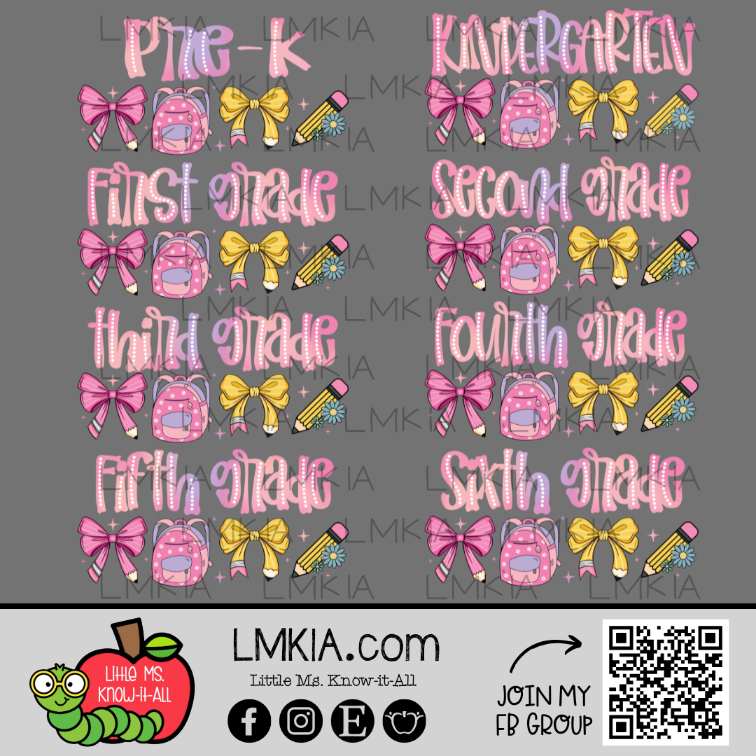 Marquee Coquette Grade Level T-Shirt