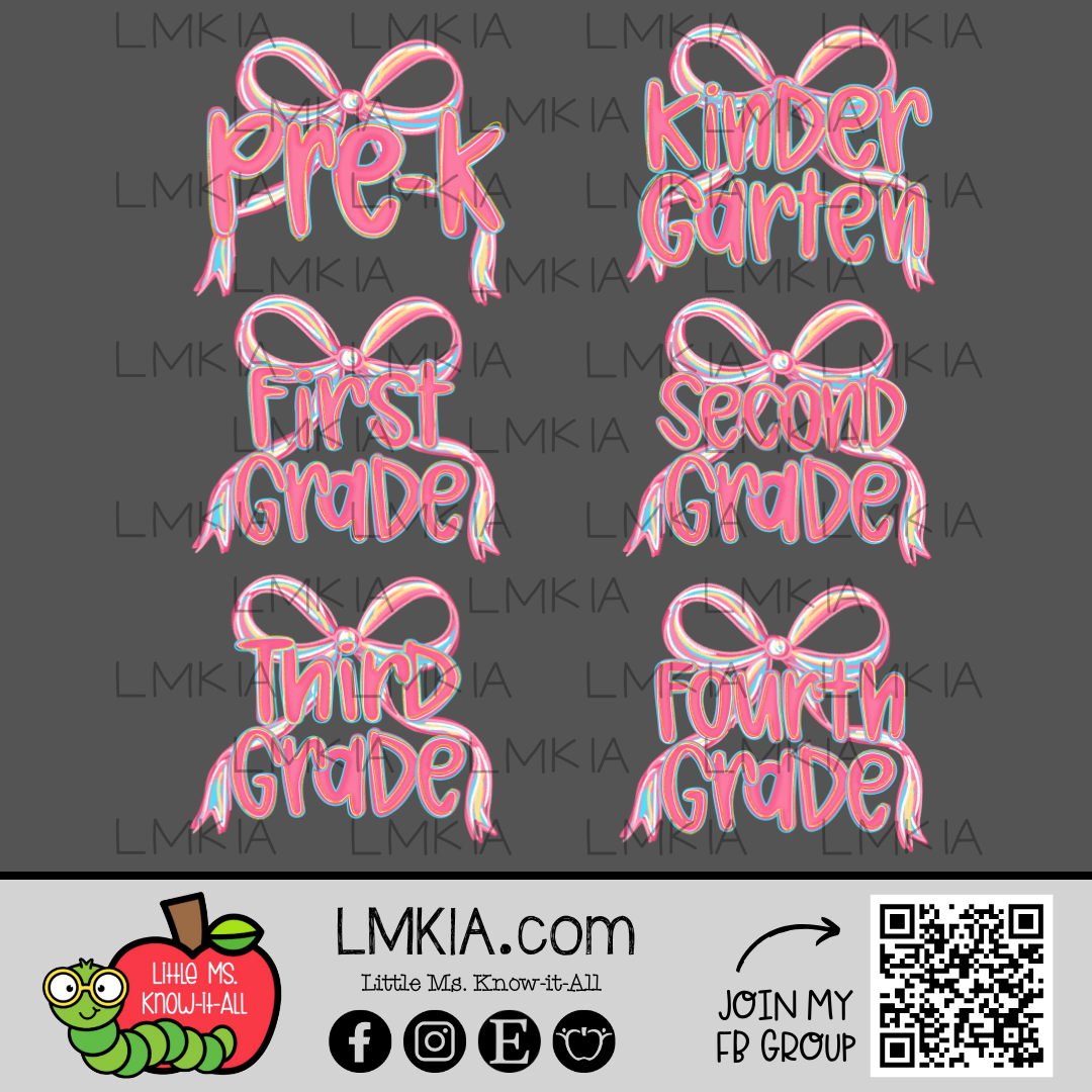 Pastel Coquette Grade Level T-Shirt