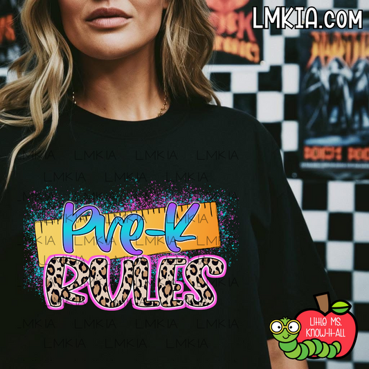 Teacher Grade Level Rules T-Shirt