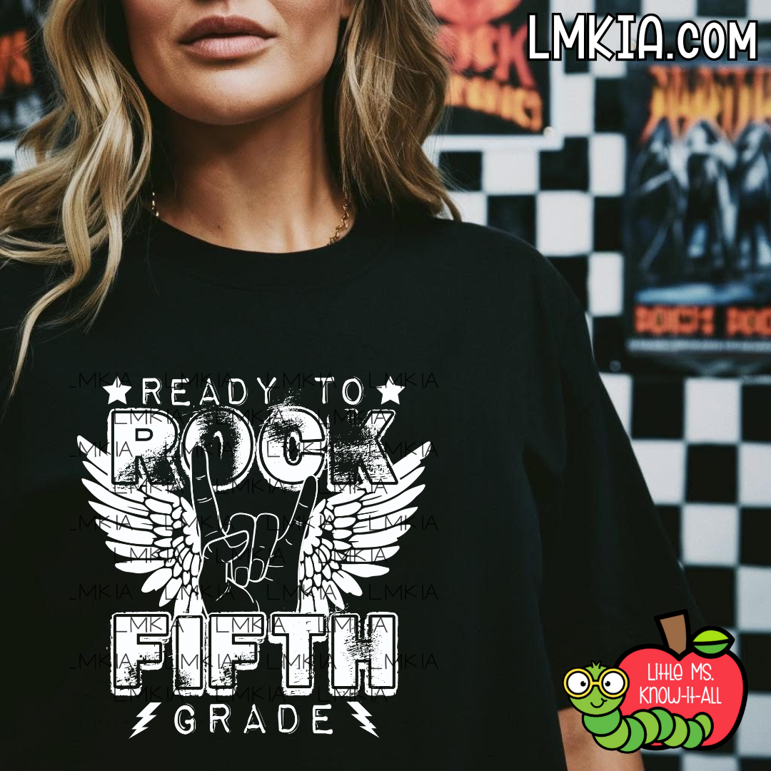 Ready to Rock Grade Level Teacher T-Shirt