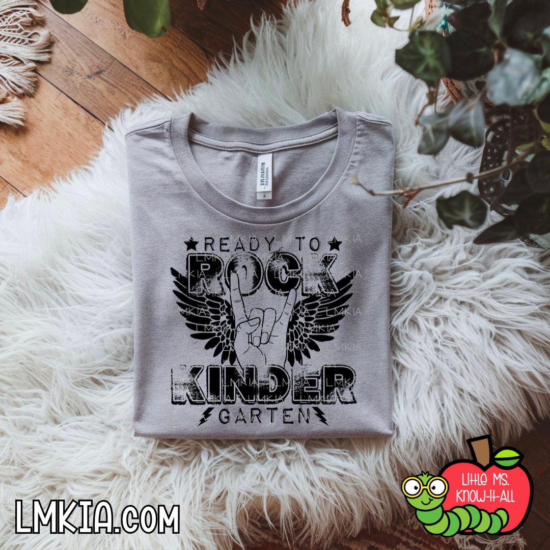 Ready to Rock Grade Level Teacher T-Shirt