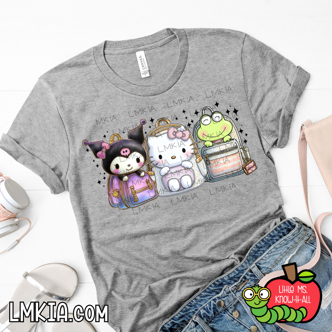 HK and Friends Backpack T-Shirt