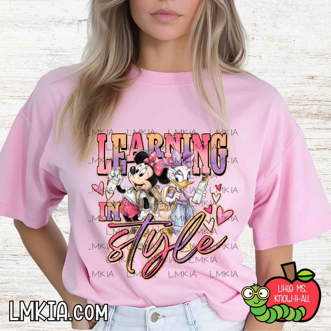Learning In Style T-Shirt