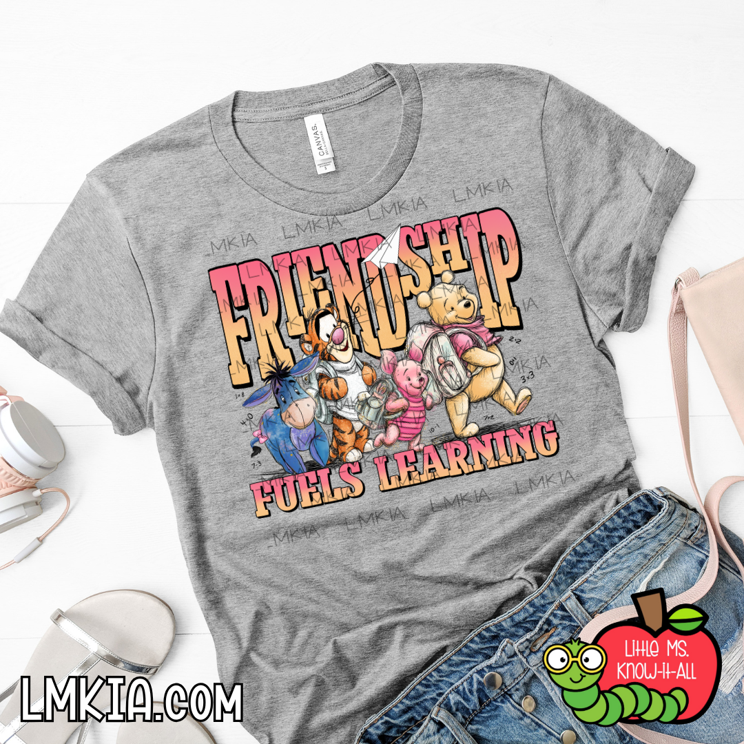 Friendship Fuels Learning T-Shirt